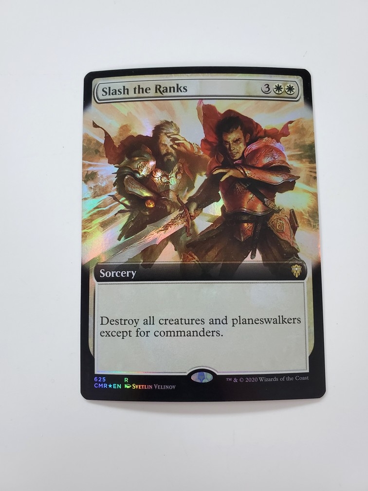 Slash the Ranks (Extended Art) (Foil)