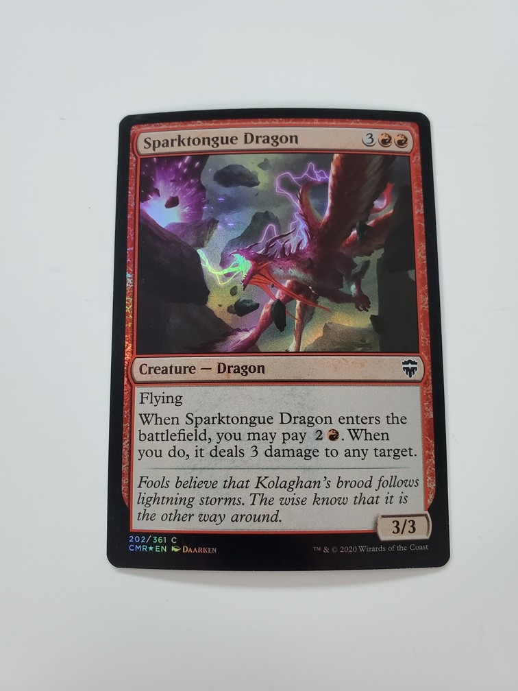 Sparktongue Dragon (Foil)