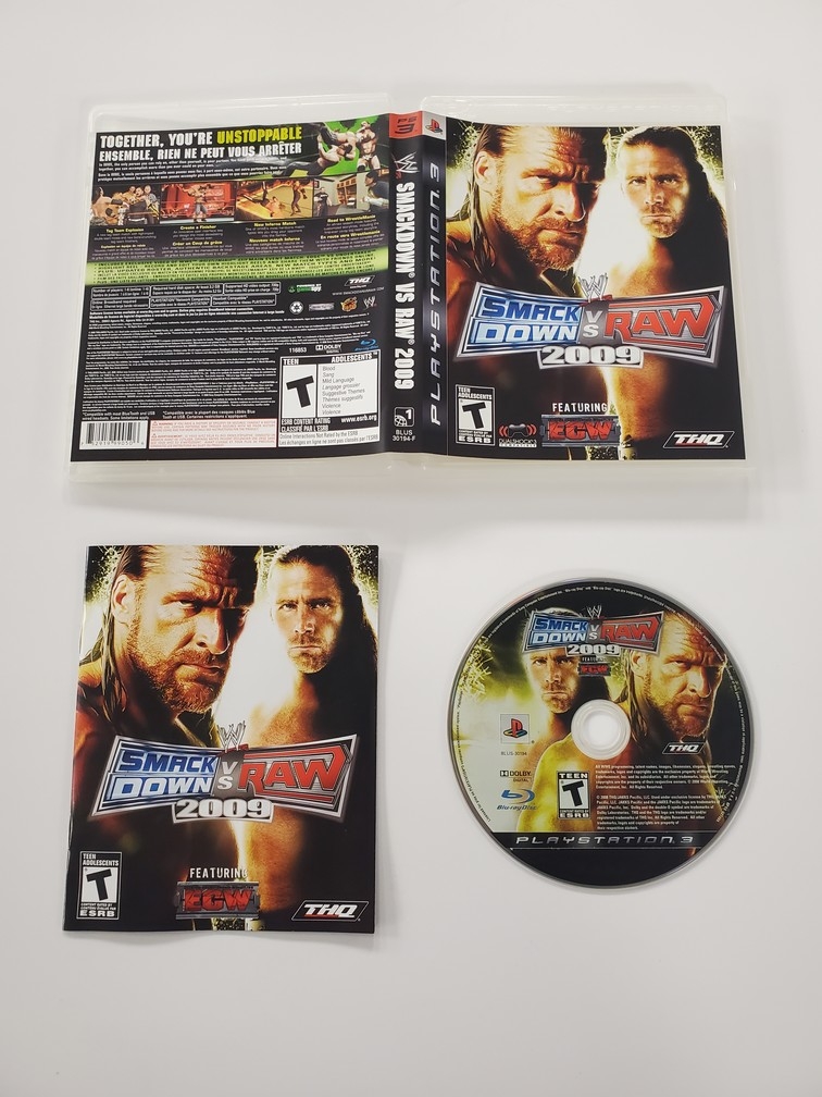 WWE: SmackDown vs. Raw 2009 (CIB)