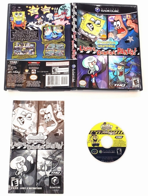 SpongeBob SquarePants: Lights, Camera, Pants! (CIB)