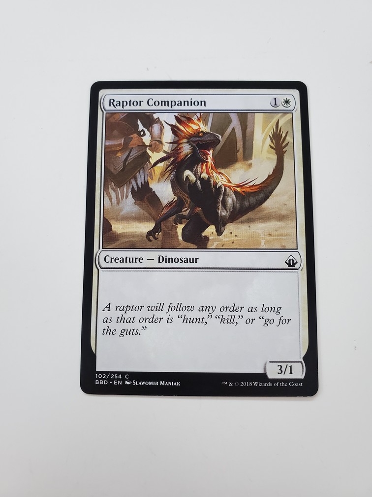 Raptor Companion