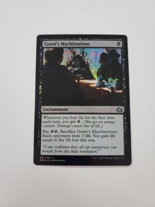 Gonti's Machinations (Foil)