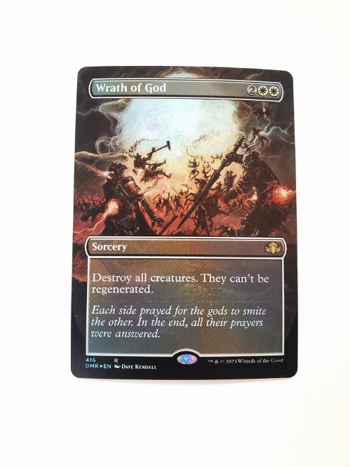 Wrath of God (Borderless) (Foil)