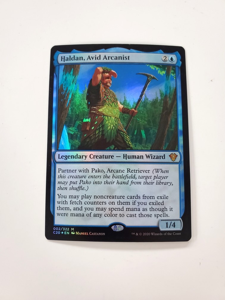 Haldan, Avid Arcanist (Foil)