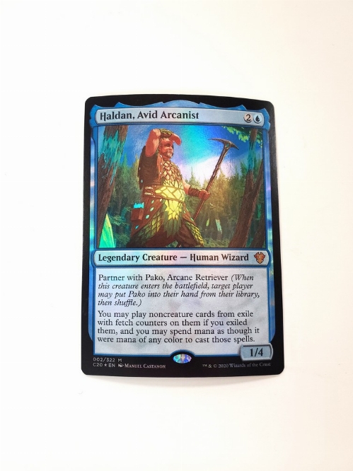 Haldan, Avid Arcanist (Foil)