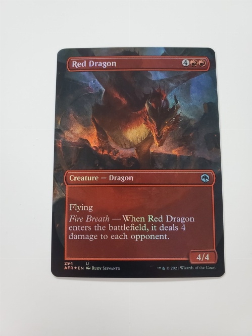 Red Dragon (Borderless) (Foil)
