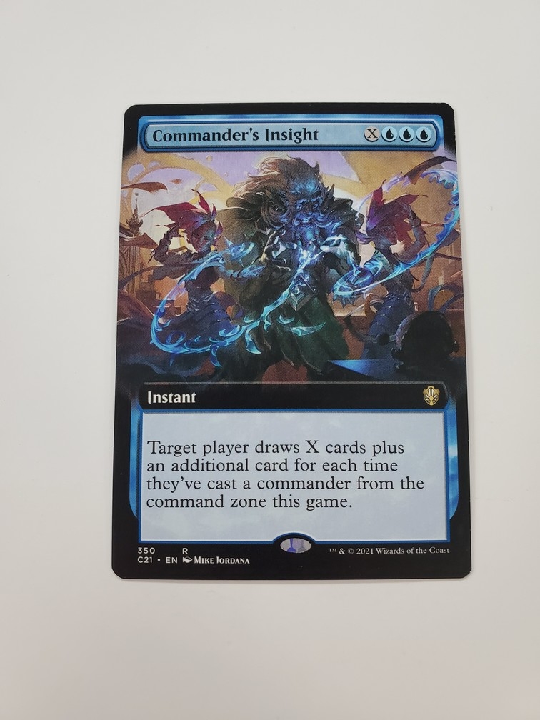 Commander's Insight (Extended Art)