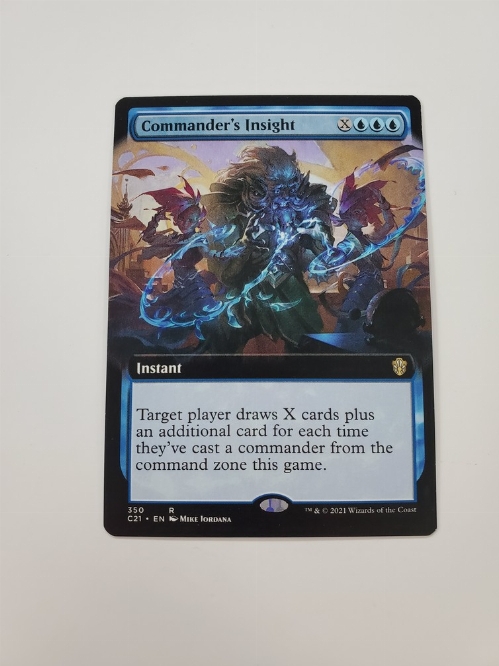 Commander's Insight (Extended Art)