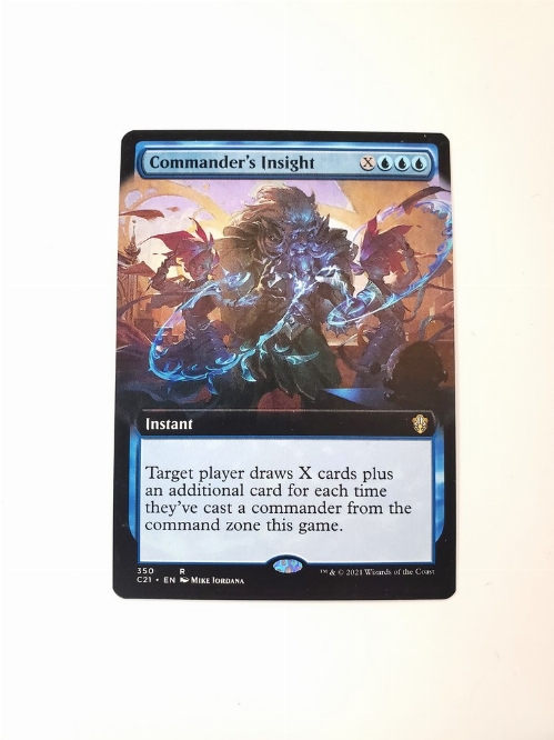 Commander's Insight (Extended Art)