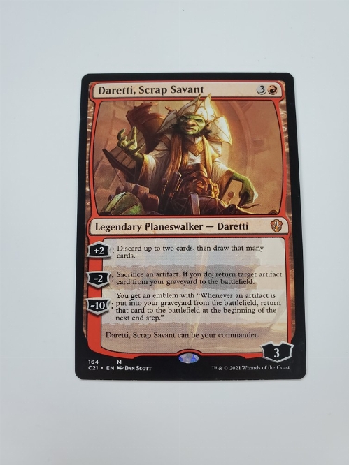 Daretti, Scrap Savant