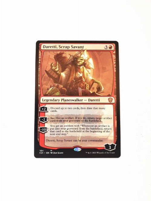 Daretti, Scrap Savant