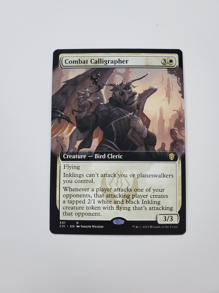 Combat Calligrapher (Extended Art)