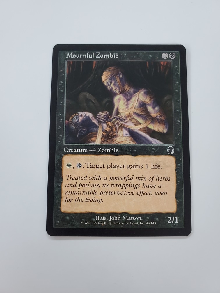 Mournful Zombie