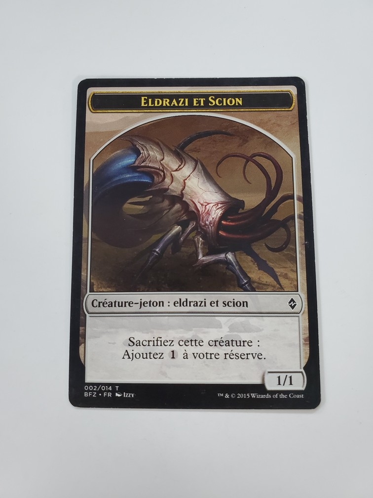 Eldrazi Scion Token (002) (Francaise)