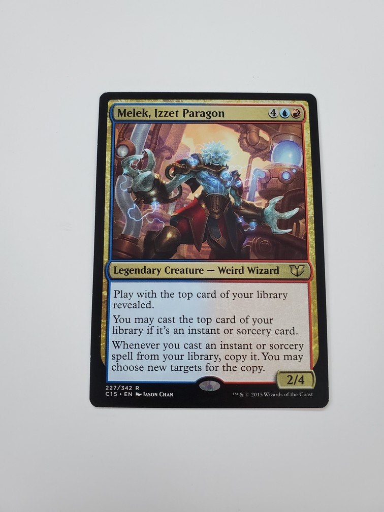 Melek, Izzet Paragon