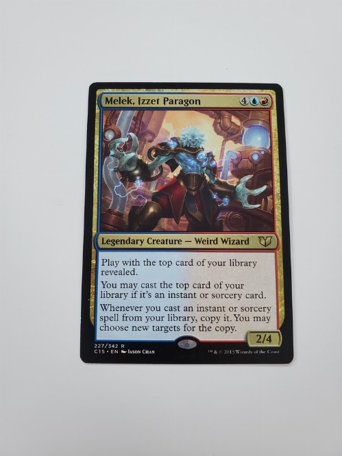 Melek, Izzet Paragon