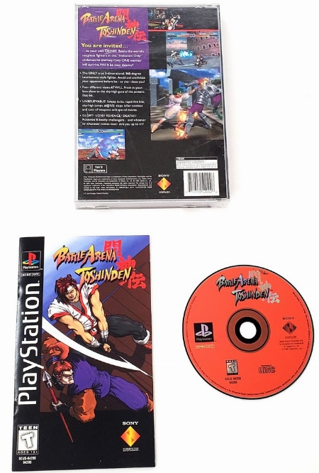 Battle Arena: Toshinden [Long Box] (CIB)