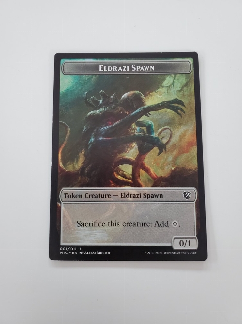 Eldrazi Spawn // Human Soldier - Double-Sided Token