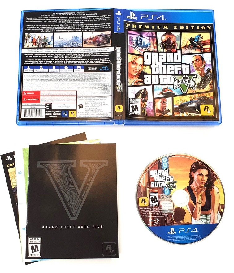Grand Theft Auto V (Premium Edition) (CIB)