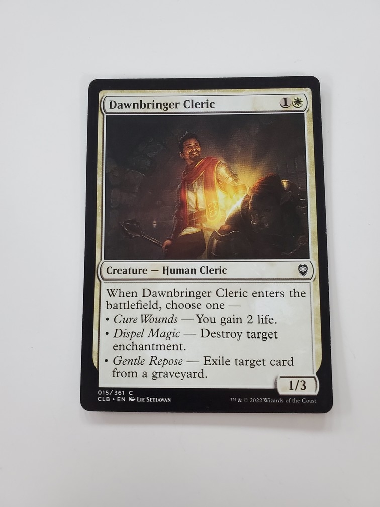 Dawnbringer Cleric