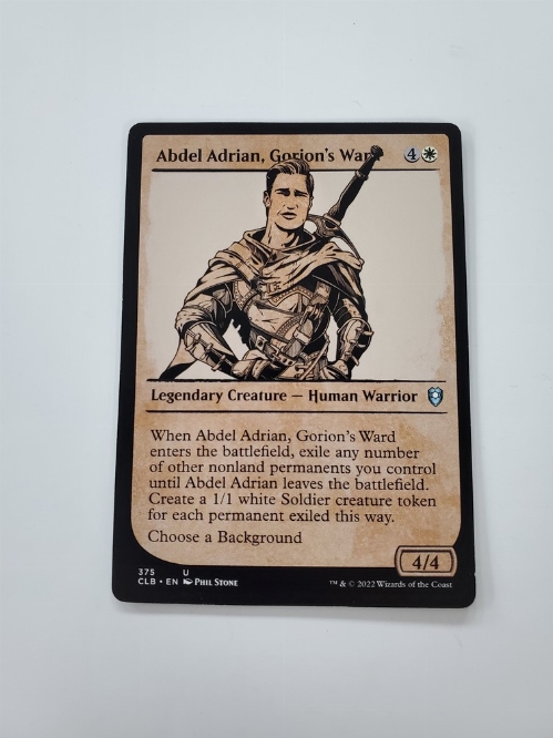 Abdel Adrian, Gorion's Ward (Showcase)