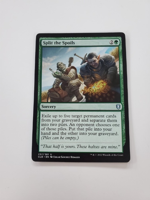 Split the Spoils