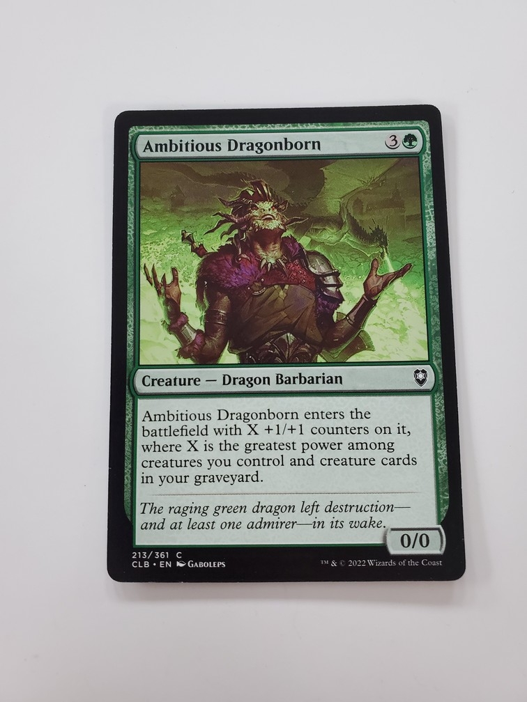 Ambitious Dragonborn