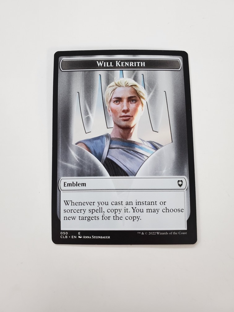 Will Kenrith // Copy - Double-Sided Token (Emblem)