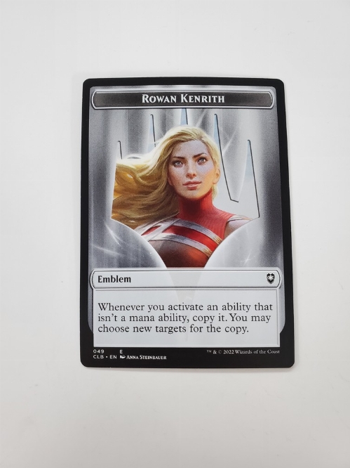 Rowan Kenrith // Copy - Double-Sided Token (Emblem)