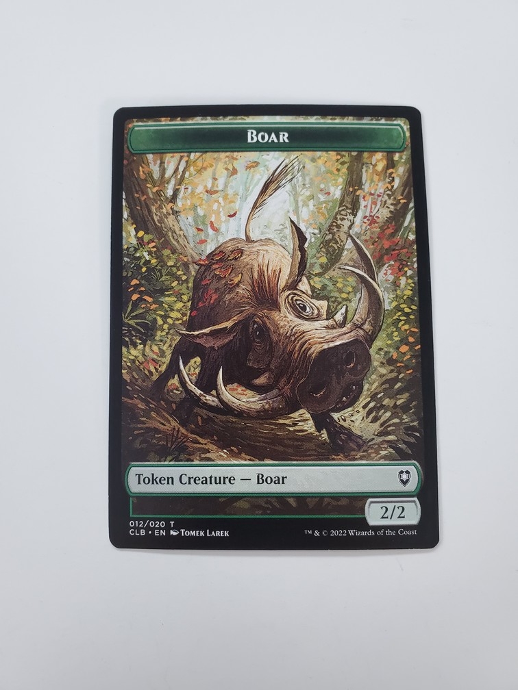 Boar // Ogre - Double-Sided Token