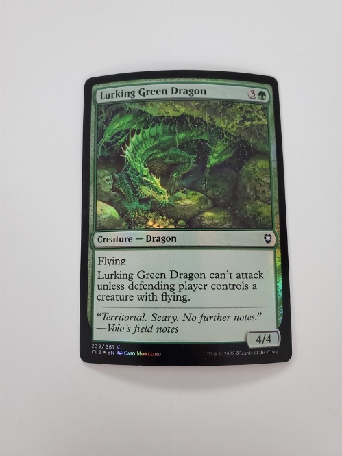 Lurking Green Dragon (Foil)