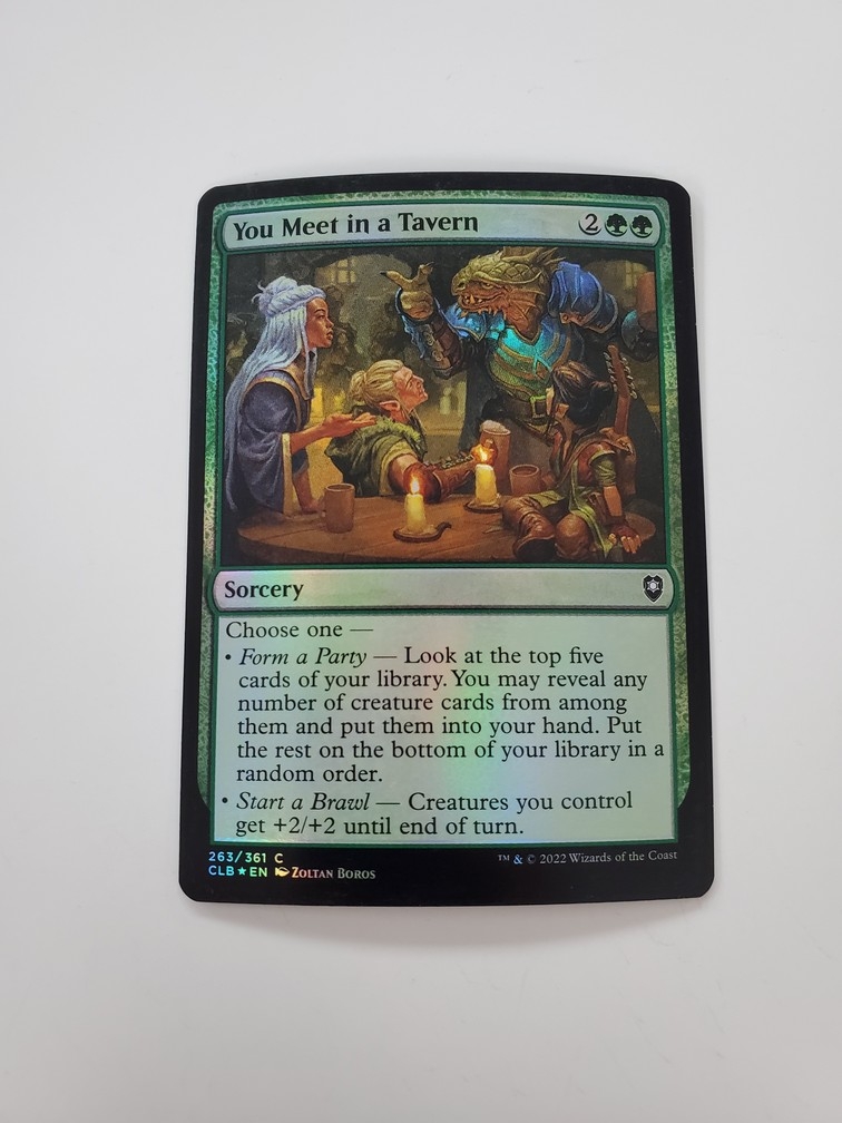 You Meet in a Tavern (Foil)