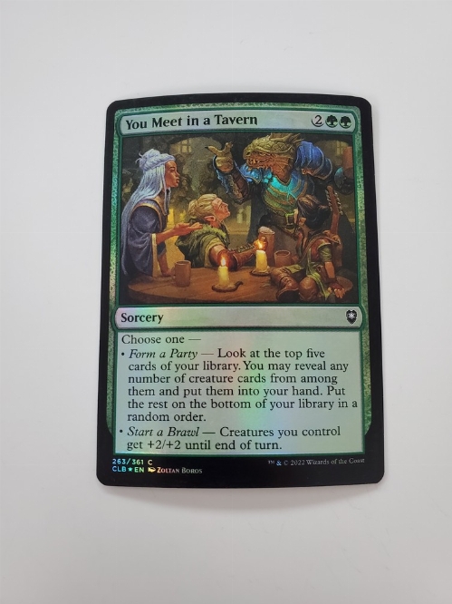 You Meet in a Tavern (Foil)