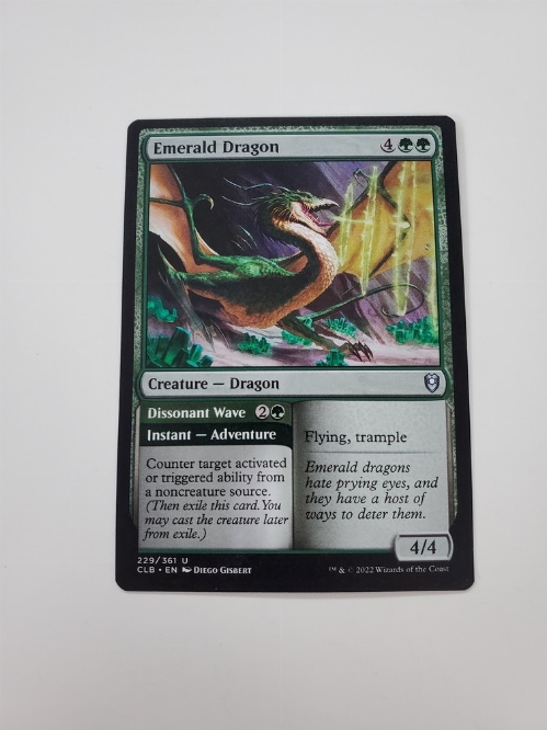 Emerald Dragon // Dissonant Wave