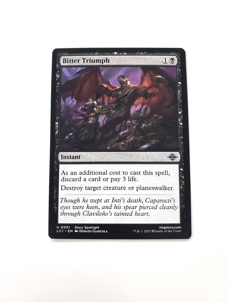 Bitter Triumph