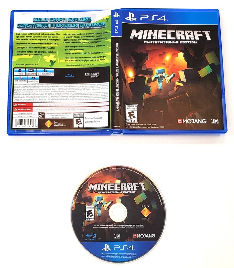Minecraft (Playstation 4 Edition) (CIB)