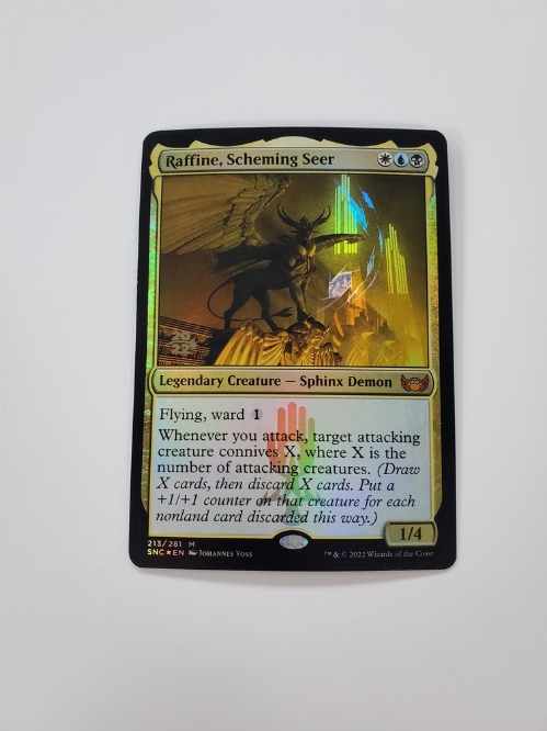 Raffine, Scheming Seer (Prerelease Cards) (Foil)