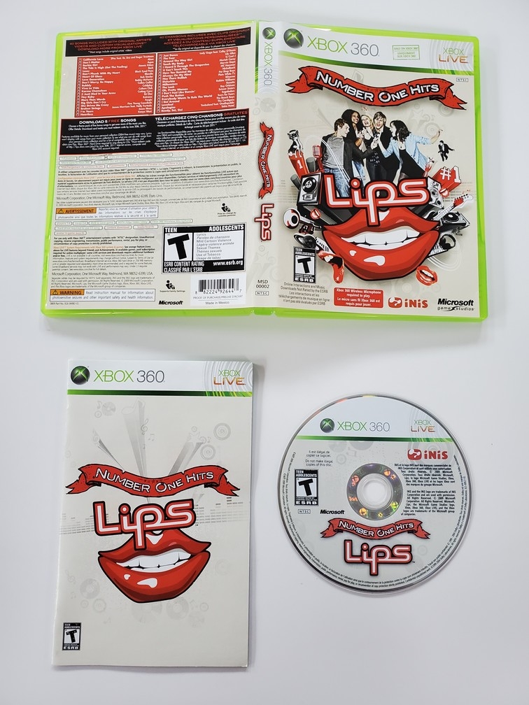 Lips: Number One Hits (CIB)