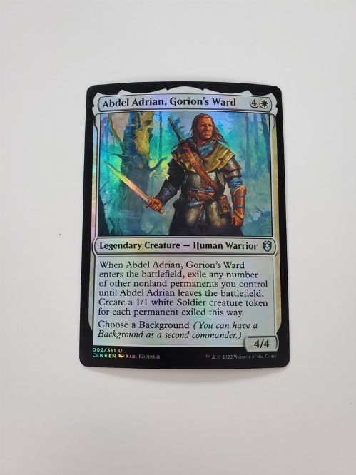 Abdel Adrian, Gorion's Ward (Foil)