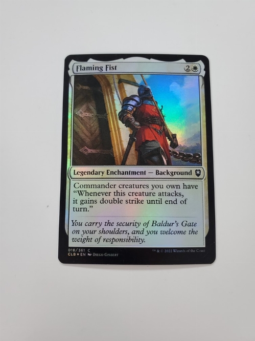 Flaming Fist (Foil)