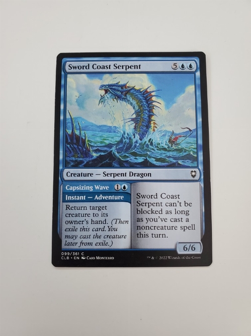 Sword Coast Serpent // Capsizing Wave