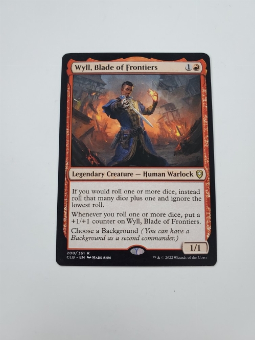 Wyll, Blade of Frontiers