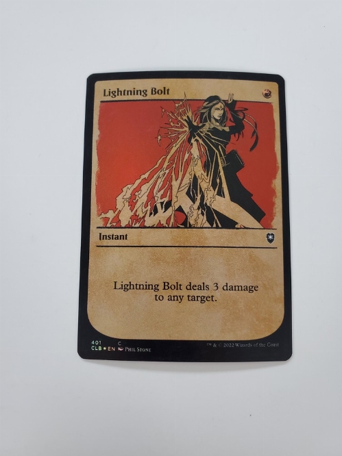 Lightning Bolt (Showcase) (Foil)