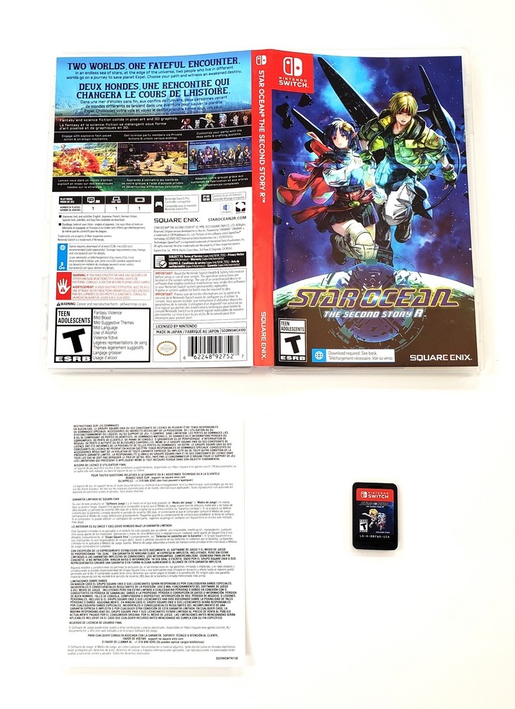 Star Ocean: The Second Story R (CIB)