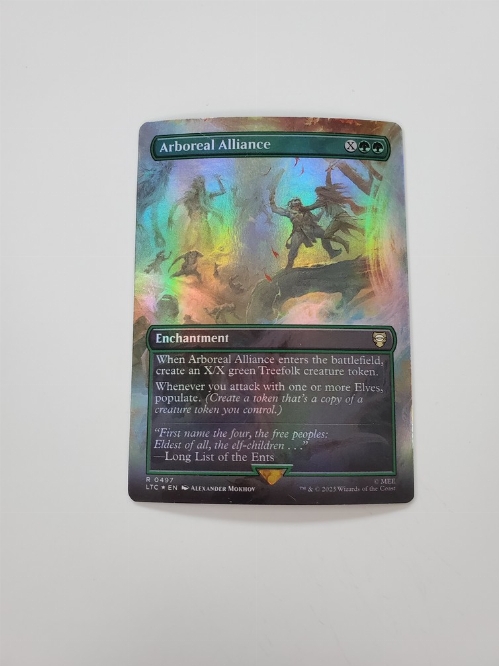 Arboreal Alliance (Borderless) (Foil)