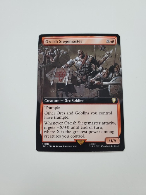 Orcish Siegemaster (Extended Art)