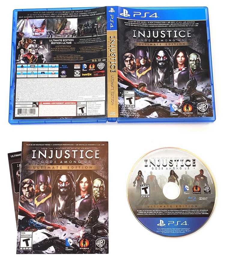 Injustice: Gods Among Us (Ultimate Edition) (CIB)