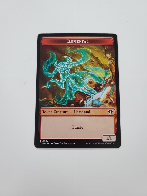 Elemental // Dragon - Double-Sided Token