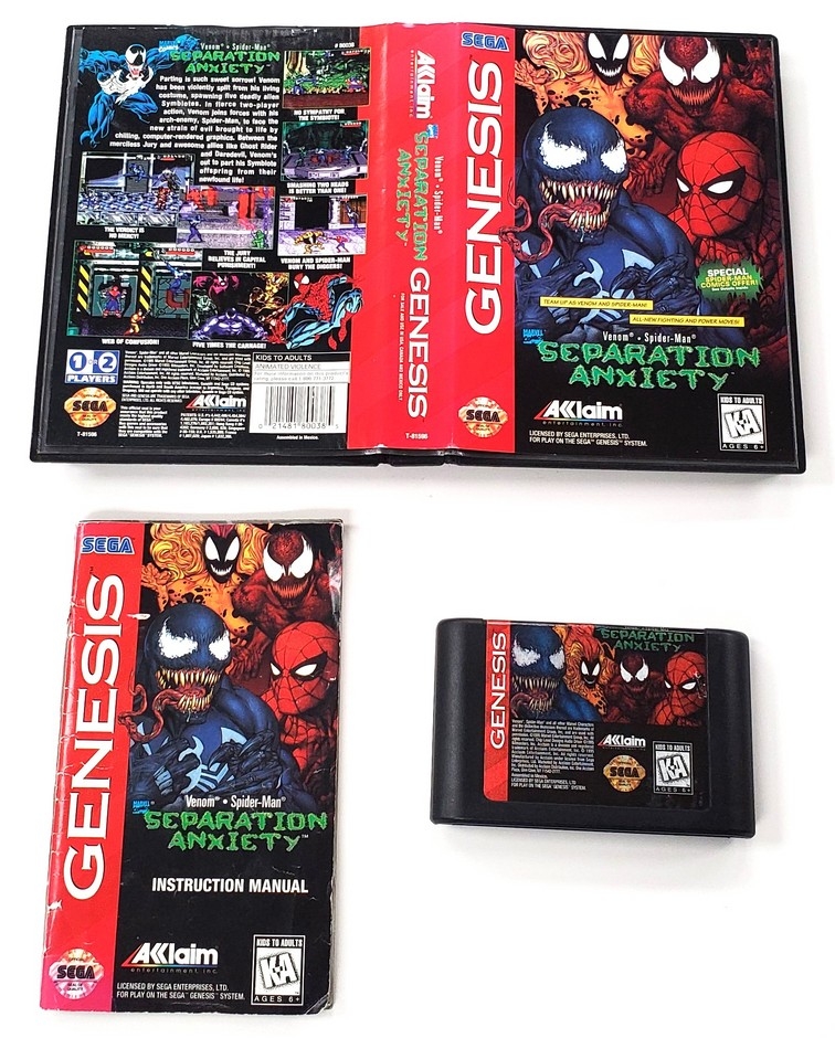 Venom & Spider-Man: Separation Anxiety (CIB)