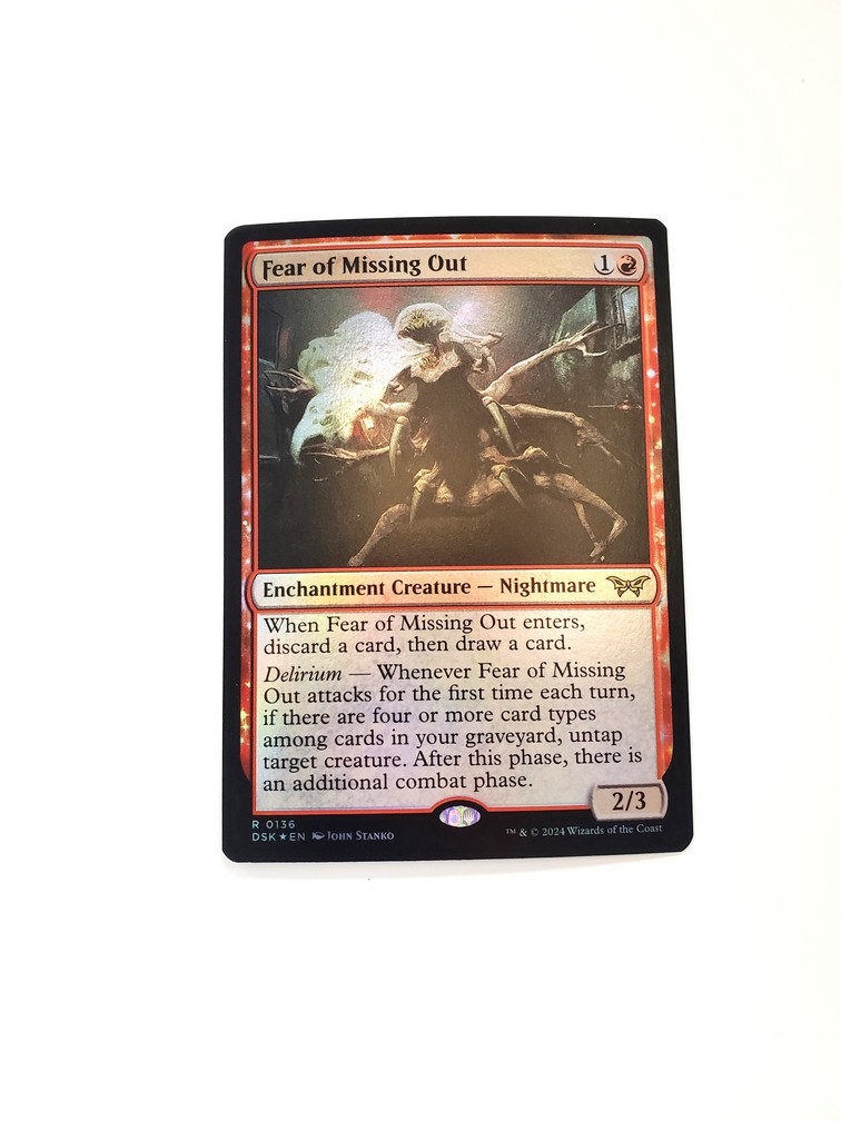 Fear of Missing Out (Foil)